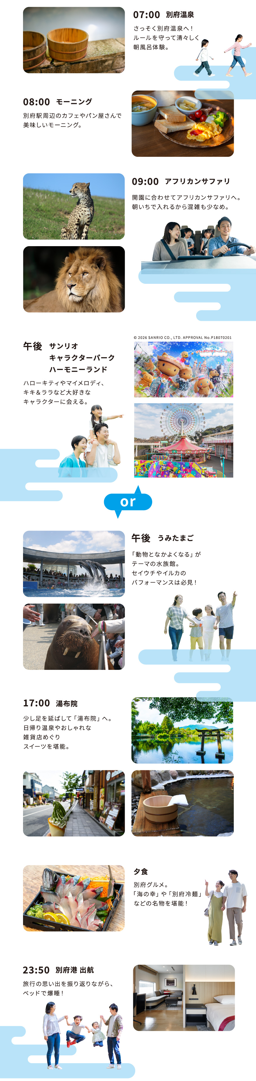 別府を遊びつくしプラン2日目